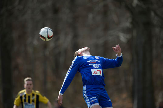 Nick i matchen i division 2 mellan Asarum och IFK Hässleholm i Asarum 18 april 2015.