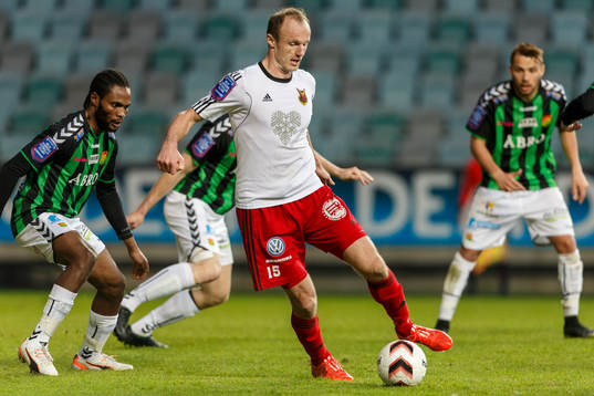Gais Richard Ntomba Ekunde och Östersunds Dragan Kapcevic