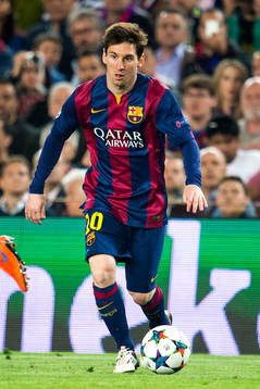 Barcelonas Lionel Messi