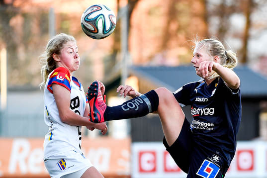 Hovås Billdals Maja Göthberg och Linköpings Stina Blackstenius