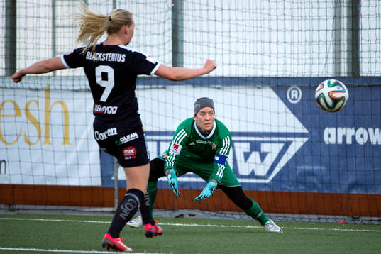 Hovås Billdals målvakt Jenny Olsson
