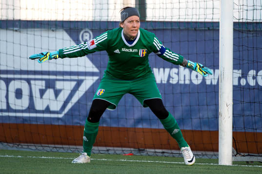 Hovås Billdals målvakt Jenny Olsson