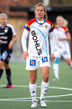 Hovås Billdals spelande tränare Jessica Juhlin