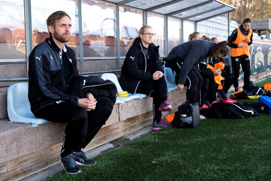 Linköpings tränare Martin Sjögren