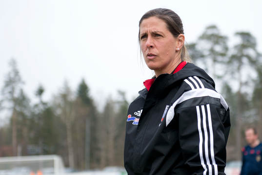 Vittsjös tränare  Denise Reddy