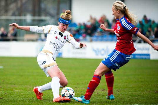 Rosengårds Kirsten Van De Ven och Vittsjös Erika Martinsson