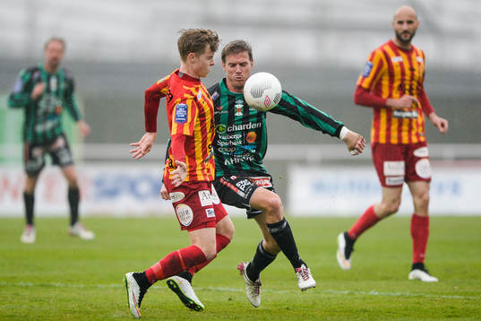 Syrianskas Victor Wernersson och Varbergs Karl Söderström