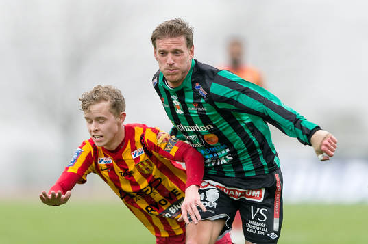 Syrianskas Victor Wernersson och Varbergs Karl Söderström