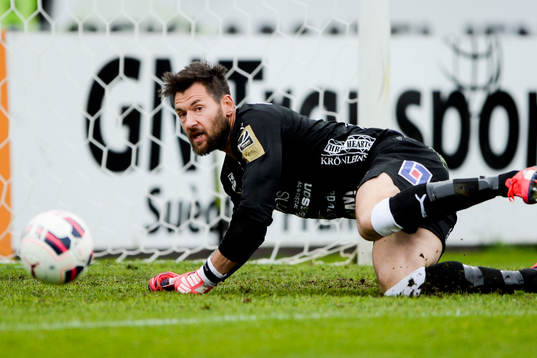Halmstads målvakt Stojan Lukic