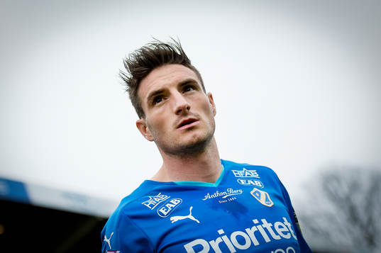 Halmstads James Keene gör debut