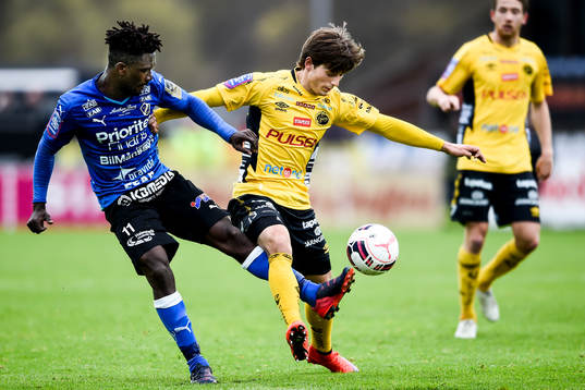 Halmstads King Osei Gyan