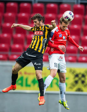 Häckens Dardan Rexhepi och Kalmars Tor Øyvind Hovda