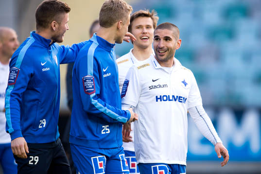 Norrköpings Rawez Lawan jublar