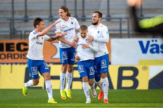 Norrköpings Linus Wahlqvist, Andreas Hadenius, Rawez Lawan