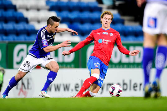 Sundsvalls Adam Chennoufi och Helsingborgs Darijan Bojanic