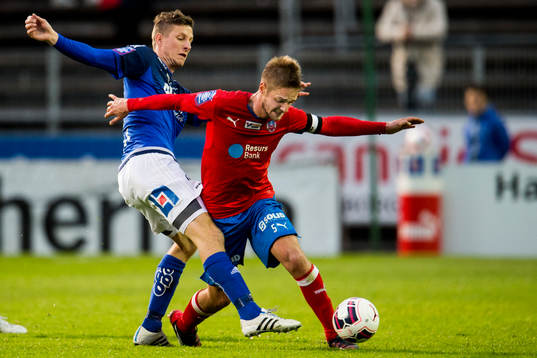 Sundsvalls Johan Eklund och Helsingborgs Johan Mårtensson