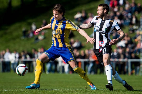 Eskilsminnes Robin Book och Landskronas Andrew Stadler