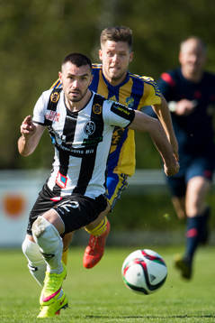 Landskronas Igor Arsenijevic och Eskilsminnes Matthias Holenstein
