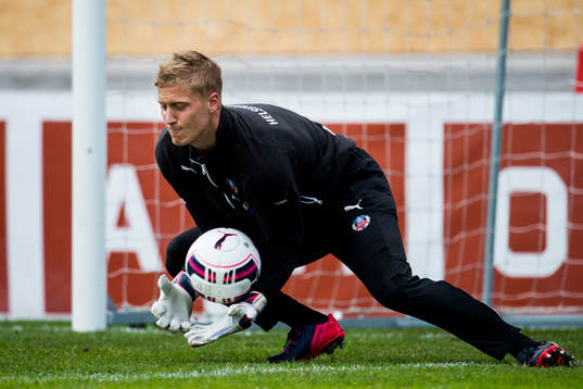 Helsingborgs målvakt Pär Hansson
