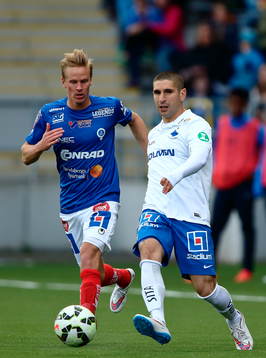 Åtvidabergs Andreas Dahlén och Norrköpings Rawez Lawan