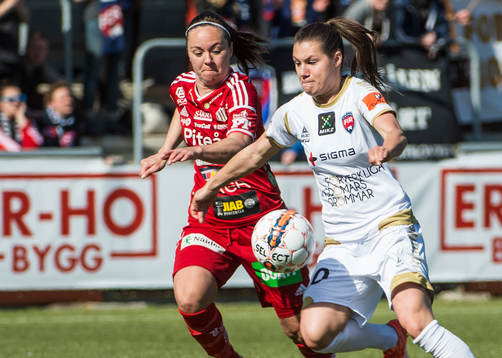 Piteås June Pedersen mot Rosengårds Ramona Bachmann