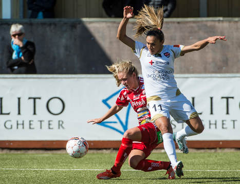 Piteås Ronja Aronsson mot Rosengårds Marta Viera Da Silva