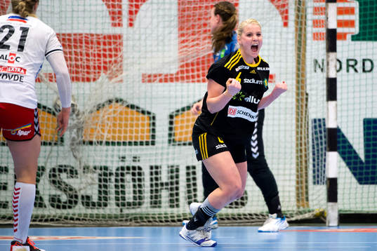 Sävehofs Ida Odén jublar