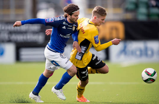 Sundsvalls Robbin Sellin och Elfsborgs Adam Lundqvist