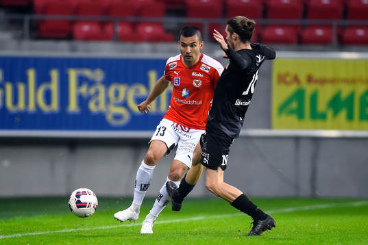 Kalmars Emin Nouri och Örebros Daniel Nordmark