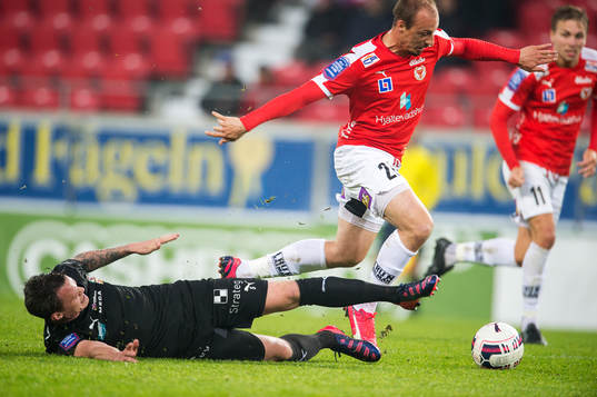 Örebros Erik Moberg  och Kalmars Pär Ericsson