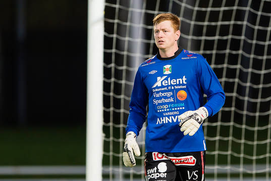Varbergs målvakt Joakim Wulff