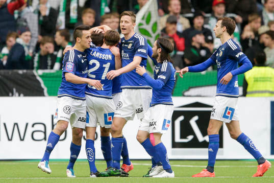 Sundsvalls Robert Lundström jublar