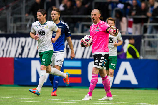Sundsvalls målvakt Tommy Naurin