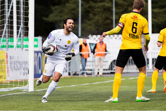 Frej Täbys målvakt Marko Atanackovic
