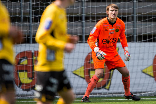 Elfsborgs målvakt Oskar Baggesen-Gyllunger