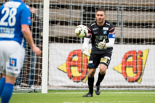 Norrbys målvakt Mergim Krasniqi