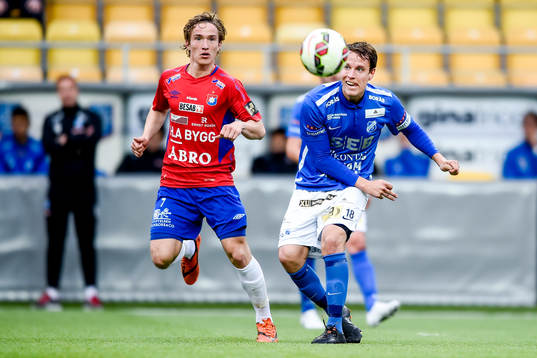 Örgrytes Jakob Lindström och Norrbys Fredrik Ekvall