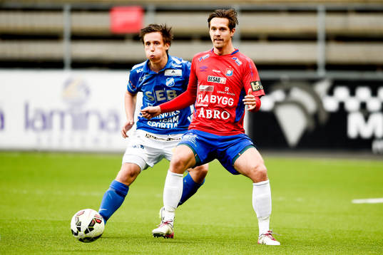 Norrbys Filip Johannesson och Örgrytes Stellan Carlsson