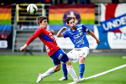 Norrbys Filip Johannesson och Örgrytes André Nilsson