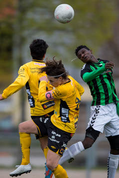 Nickduell mellan GAIS Alieu Bajaha och Elfaborgs Rasmus