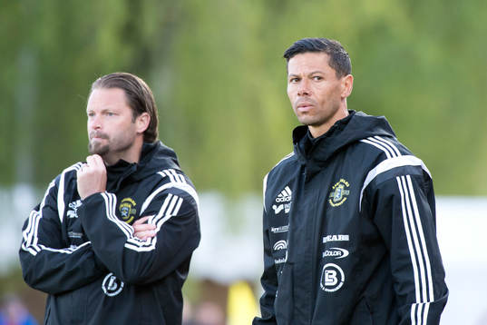 Ängelholms assisterande tränare Martin Pringle