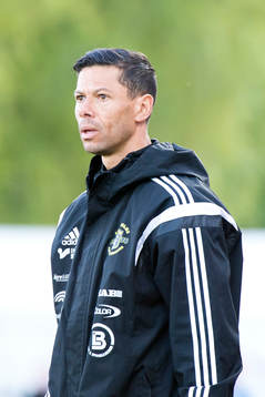 Ängelholms assisterande tränare Martin Pringle