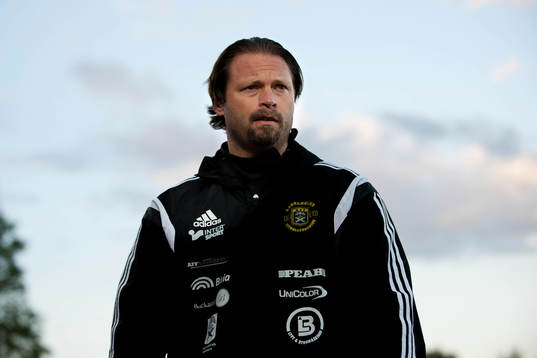 Ängelholms tränare Joakim Persson