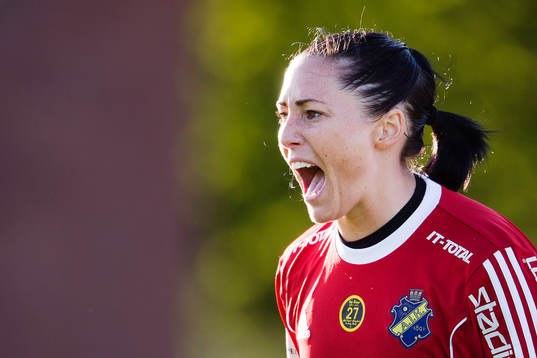 AIKs målvakt Justine Bernier  