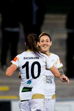 Rosengårds Therese Sjögran jublar