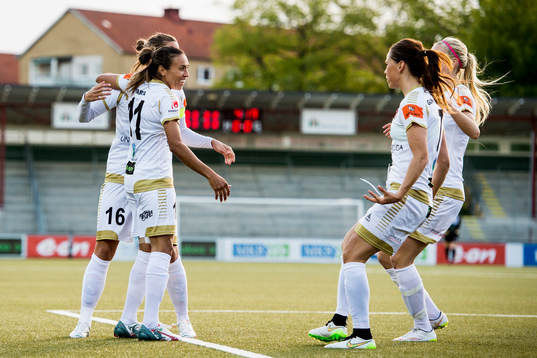 Rosengårds Marta Viera Da Silva och Sara Björk