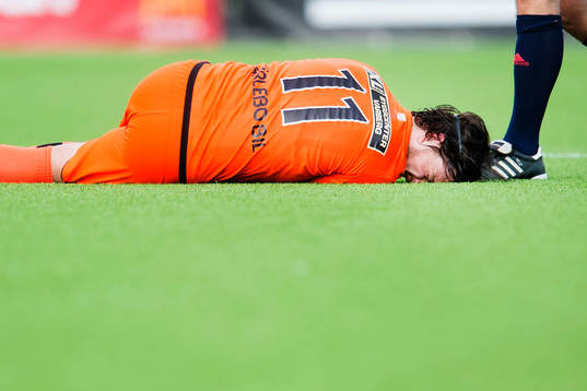 Varbergs Robin Tranberg har ont