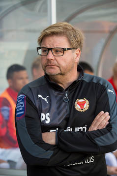 Kalmars tränare Peter Swärdh  