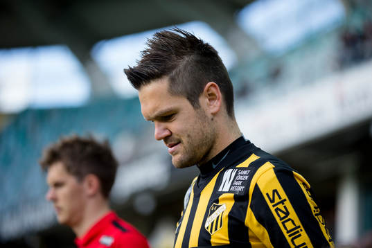Häckens Ivo Pekalski innan fotbollsmatchen i Allsvenskan