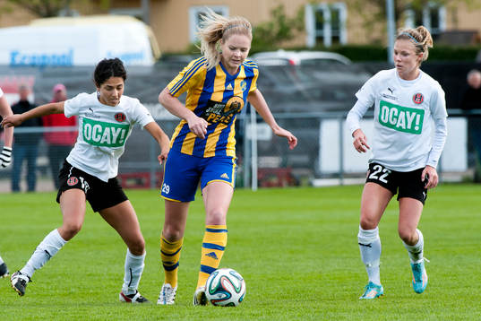 Hittarps Sheva Othman Rostam och Eskilsminnes Josefine Norberg